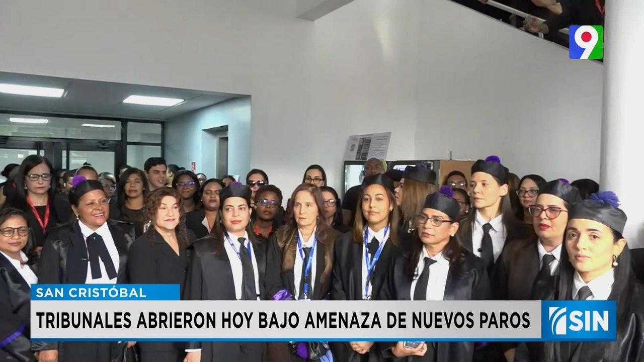 Jueces vuelven a tribunales bajo amenaza de nuevos paros  | Primera Emisión SIN