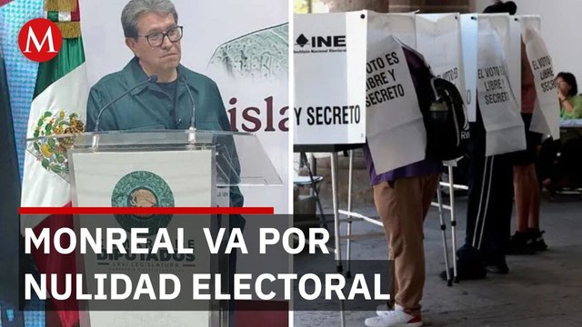 Ricardo Monreal propone invalidar elecciones por intervención extranjera