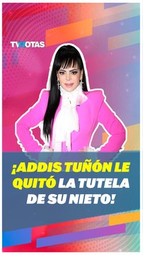 ¡Addis Tuñón le quitó la custodia del nieto a Maribel Guardia! Así lo dio a conocer
