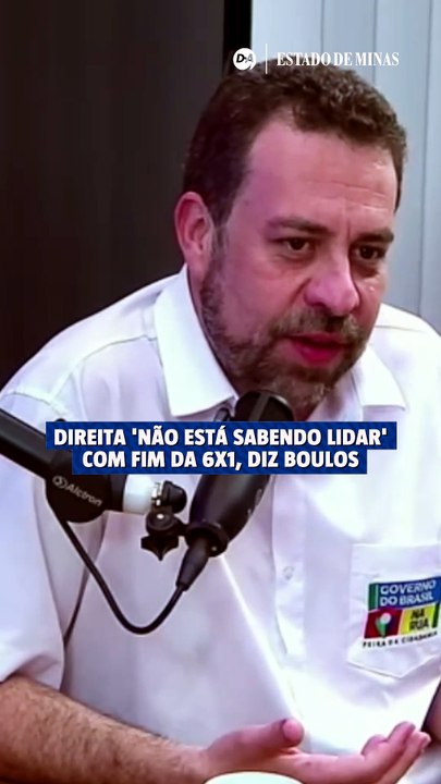 Boulos sobre a direita e o fim da escala 6x1: 'Não estão sabendo lidar'