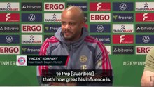 Kompany hails Guardiola’s influence on coaching career