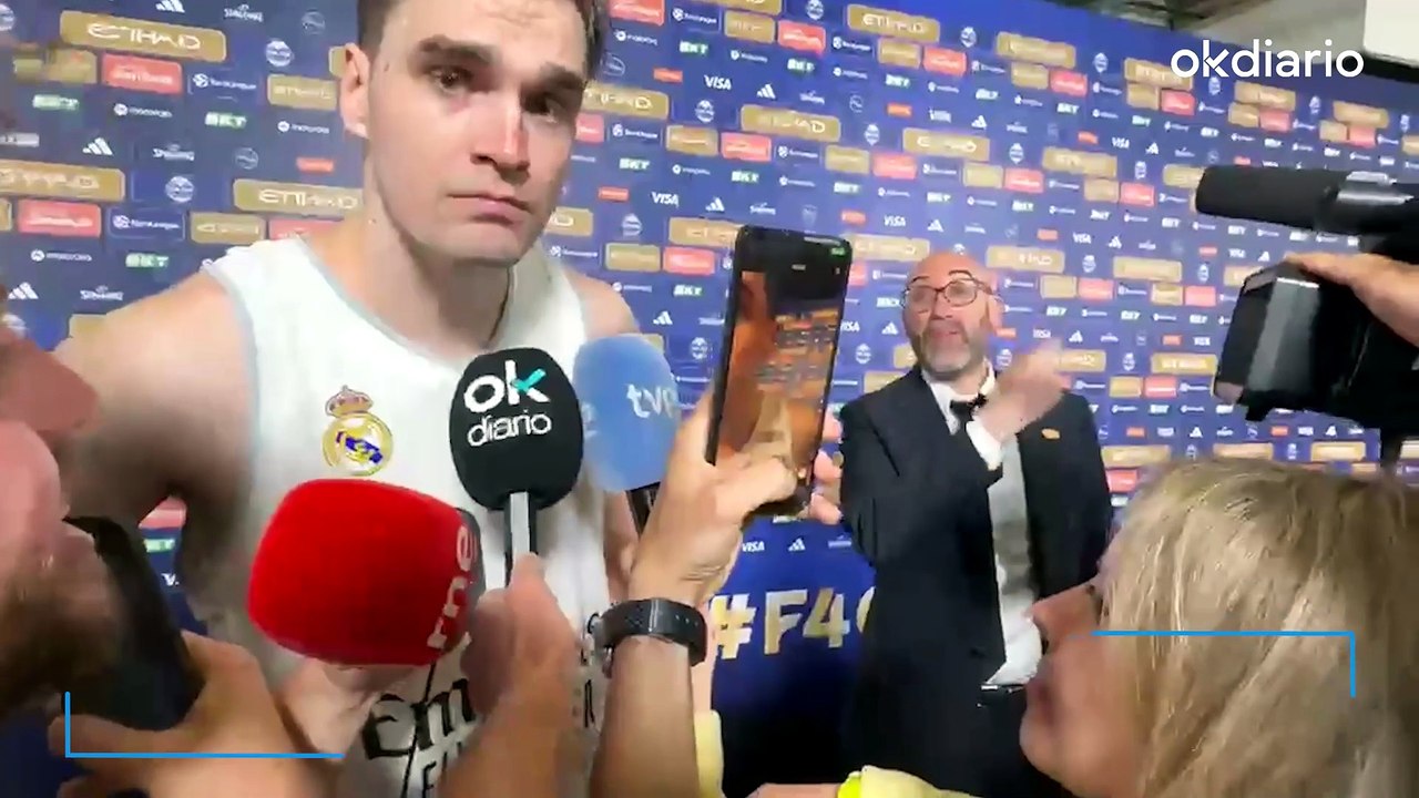 Hezonja responde a los que dicen que se esconde en los partidos grandes: "Ojalá yo no vea esto"