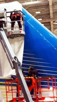 Aerolíneas Argentinas presentó el avión inspirado en Messi y la Selección II