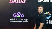الفنان أحمد ماجد  في العرض الخاص لفيلم 7dogs