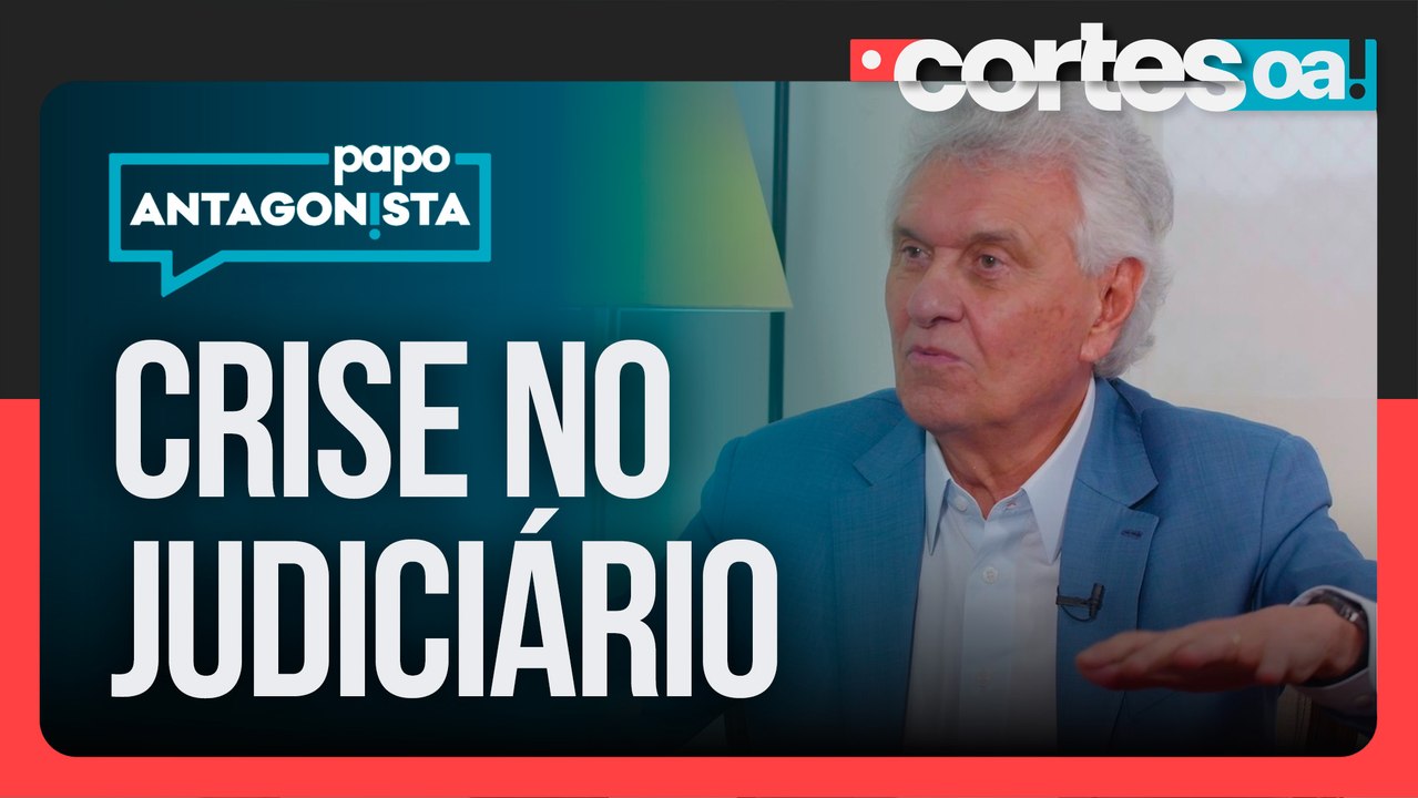 "População não absorveu escândalos que atingiram membros do STF", afirma Ronaldo Caiado