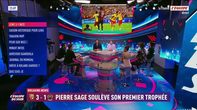 Tombeur de Nice, Lens remporte la première Coupe de France de son histoire - Foot - Coupe de France