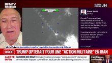 Guerre au Moyen-Orient: "Il faut que des mouvements américains provoquent des mouvements iraniens", estime Michel Polacco, spécialiste des questions de défense