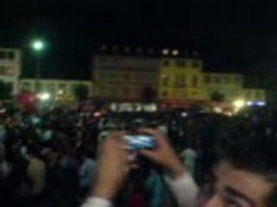 Mannheim Marktplatz nach Türkei - Tschechien 15.06.08