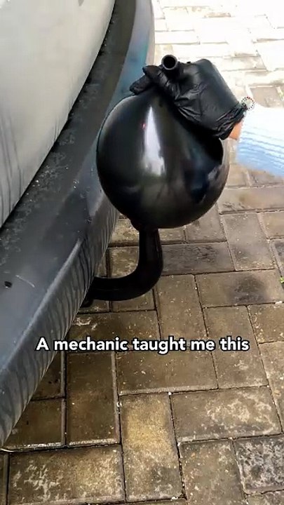 Simple Tow Hitch Fix Using a Balloon 🎈🚗