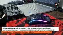 Desde una habitación en Posadas y con pocas herramientas, emprendedores hacen producciones musicales