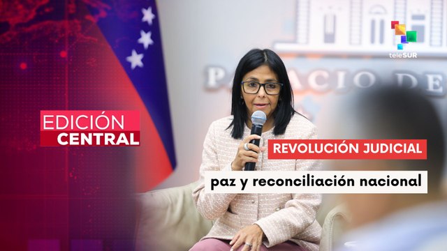 Pdta. (E) Delcy Rodríguez promulgó reforma del TSJ y anunció consulta nacional