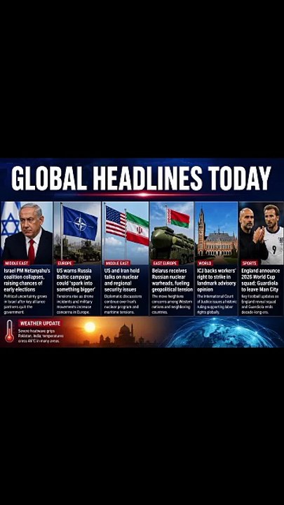 Top World News is headlines today 23 05 26