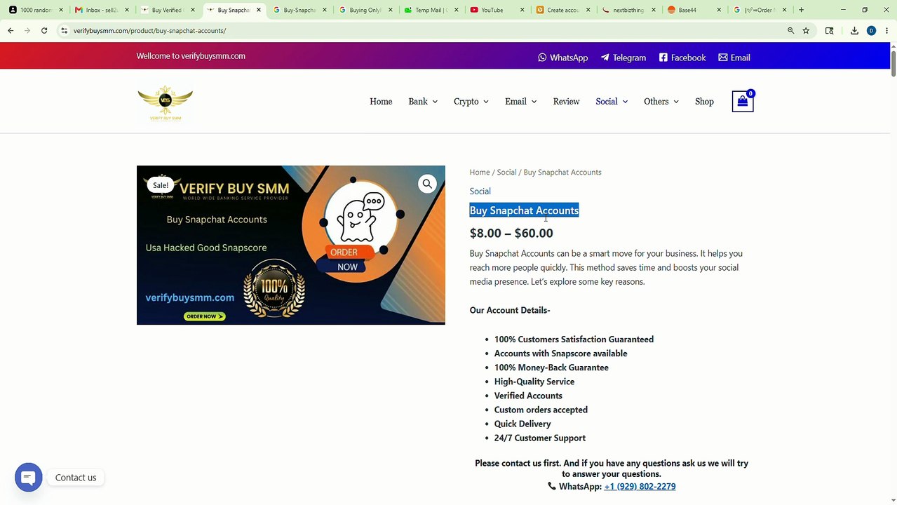 10 Best 49 Sites To Buy Snapchat Accounts - 100% Verified & Active
