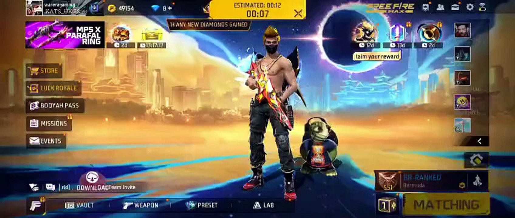 Free fire Gameplay || Part - 2 || Date - 23-05-2026