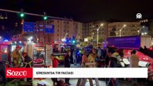 Giresun'da TIR faciası