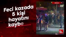 Giresun'da feci kaza: Tırın iki otomobile çarptığı kazada 5 kişi öldü