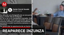 Reaparece Enrique Inzunza tras 23 días oculto: Se reúne con Javier Corral en Culiacán