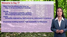 Architecture Day 17: Reliability Engineering