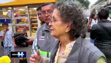 ¡Terror en CDMX! Video capta el momento en que una enorme barda aplasta un camión con pasajeros