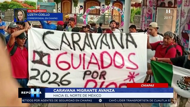 ¡Caminan miles de kilómetros por un sueño! Caravana de migrantes sale de Chiapas rumbo a EU