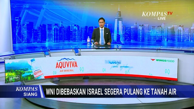 9 WNI Aktivis Global Sumud Flotilla Dipulangkan Usai Ditahan Israel | KOMPAS SIANG