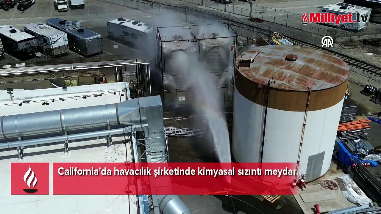 California’da havacılık şirketinde kimyasal sızıntı meydana geldi