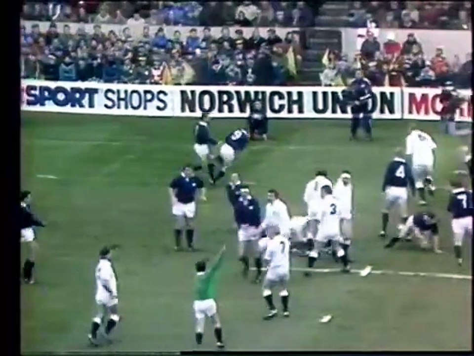 ECOSSE - ANGLETERRE - 1986 -