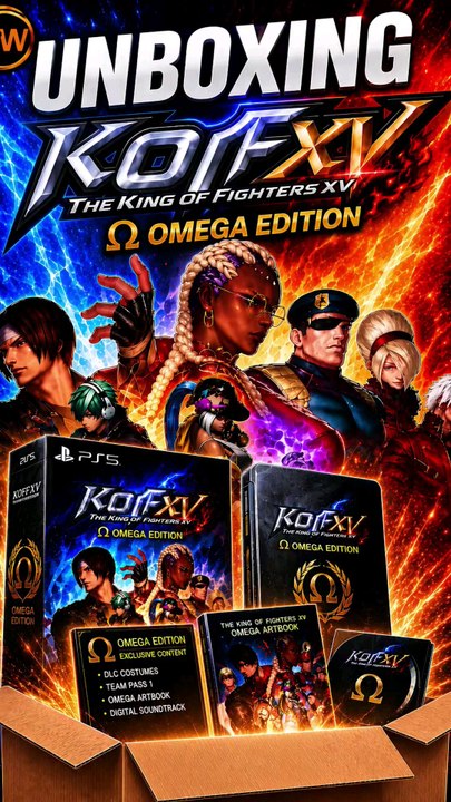 Unboxing King Of Fighter XV Launch Edition