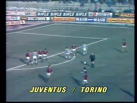 JUVENTUS TURIN - TORINO -1986 - SAISON 1985/1986 -