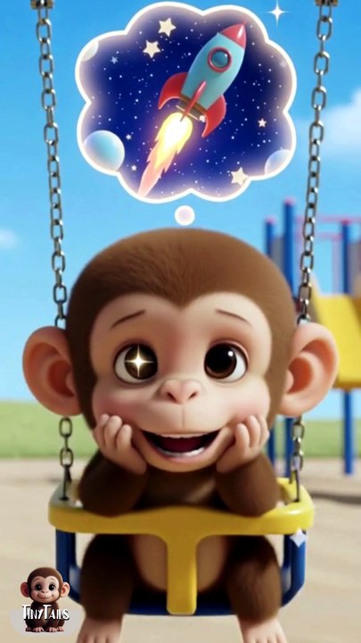 Manny The Monkey goes to space! 🚀🐒