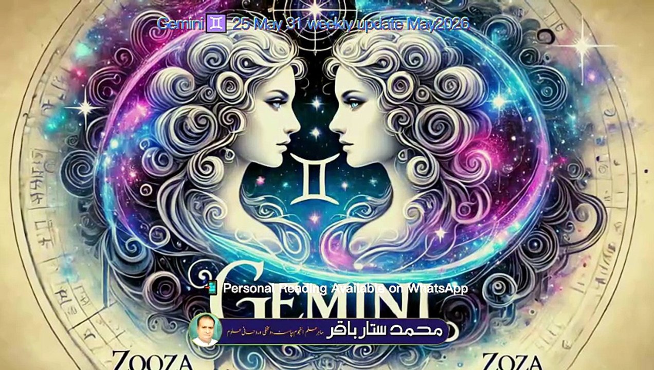 #Gemini♊25,May,to,31,May2026 #weeklyupdate #horoscope #zodiacsigns #viralvideo #career #Health #Decision #Money #success #Love #relationships #Since2015 #sattar_Bakaar_official