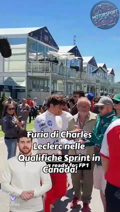 Leclerc furioso a Montreal: "Che disastro!"  🏎️❌ #leclerc #ferrari #f1