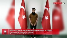 MİT'ten Suriye'de operasyon! Kırmızı bültenle aranan DEAŞ'lı teröristler yakalanarak Türkiye'ye getirildi