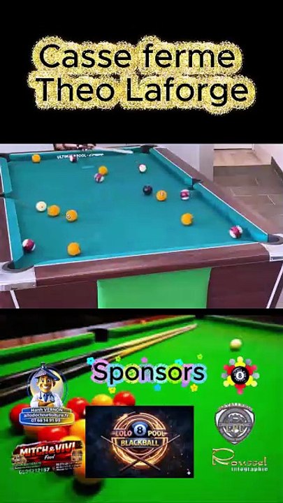 Casse ferme Theo Laforge #8ballpool #8ball #8pool #blackball #billard #pourtoi #fyp