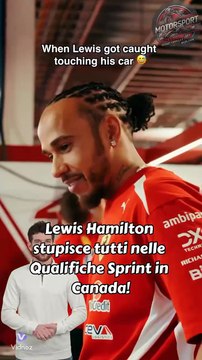 Hamilton punge la Ferrari: Niente simulatore! 😉🏎️ #hamilton #canadiangp #f1