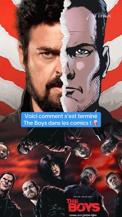 Comment se termine The Boys dans les comics ? #theboys #homelander #comics