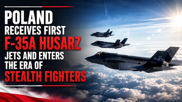 Poland receives first F-35A Husarz jets and enters the era of stealth fighters
