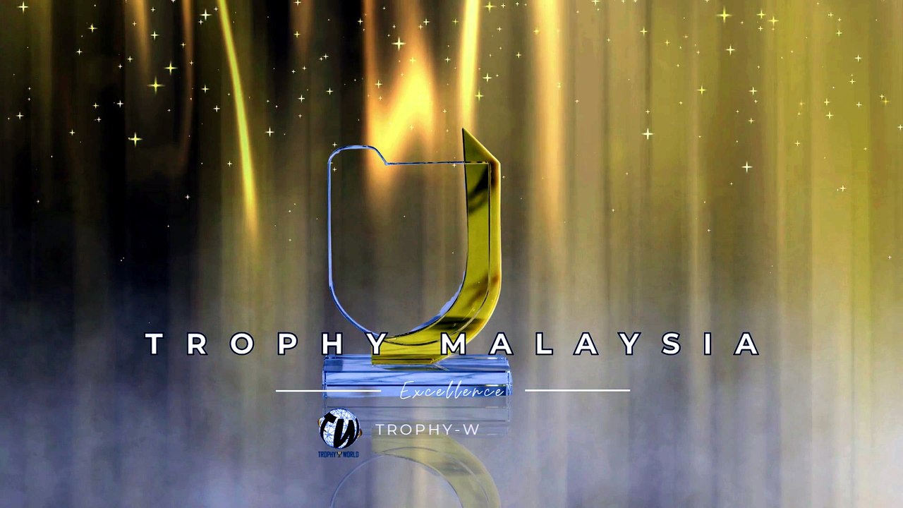 Yellow Crystal Plaques at Trophy-World Malaysia | Custom Trophies & Plaques Supplier