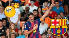 Robert Lewandowski recibe emotiva despedida de aficionados del Barcelona y Valencia tras su último partido