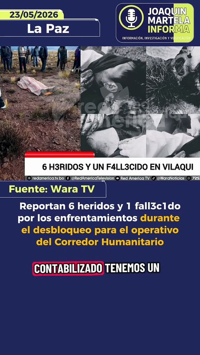 Reportan 6 heridos y 1 fallecido por los enfrentamientos durante el desbloqueo del Corredor Humanitario