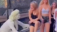 Best Street Prank: The "White Statue" Scares Everyone! 😱😂