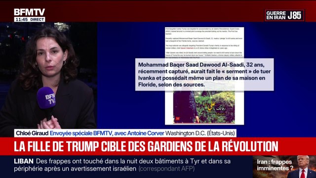 États-Unis: un Irakien membre des Gardiens de la Révolution soupçonné d'avoir préparé une attaque contre la fille de Donald Trump