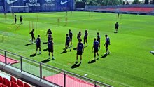 El último entrenamiento de Griezmann