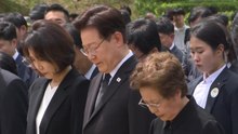 이 대통령, 고 노무현 전 대통령 추도..."못다 이룬 꿈 완수할 것" / YTN