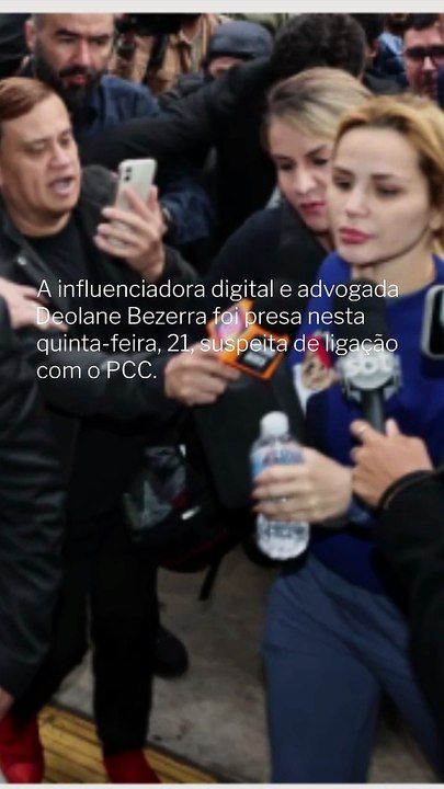 Vídeo - Bilhetes em presídio deram início à operação que prendeu Deolane por elo com o PCC