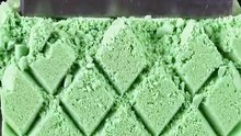 Hydraulic press crushing dry floral foam blocks... 😳💥