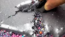 Slicing and disrupting slime with a razor-sharp box cutter... 😳