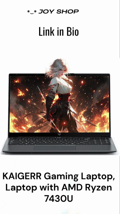 Say Goodbye to Lag! KAIGERR Ryzen Laptop Review 🚀#Shorts #Tech #GamingLaptop #PCGaming #KAIGERR #Laptop Deals