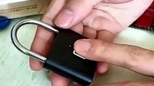 Fingerprint Smart Padlock Review 🔐 No Keys Needed!