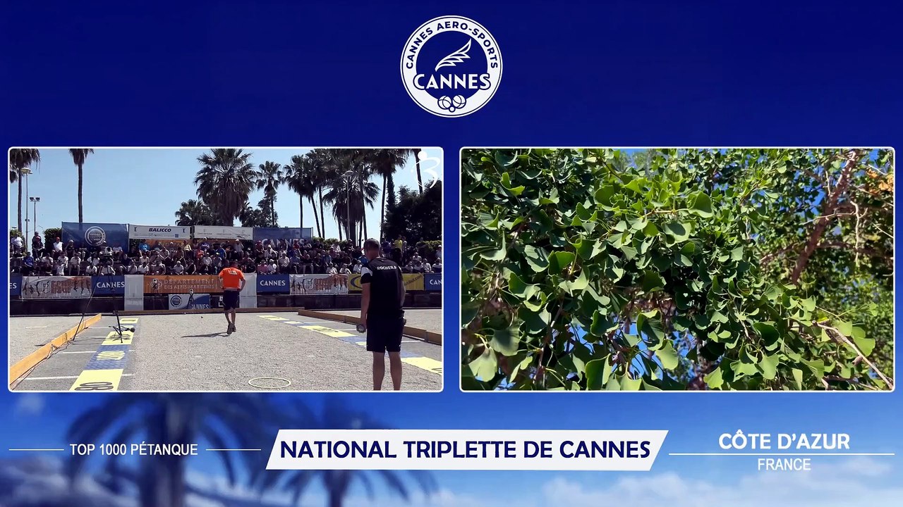 Samedi après-midi à Cannes - National de pétanque 2026